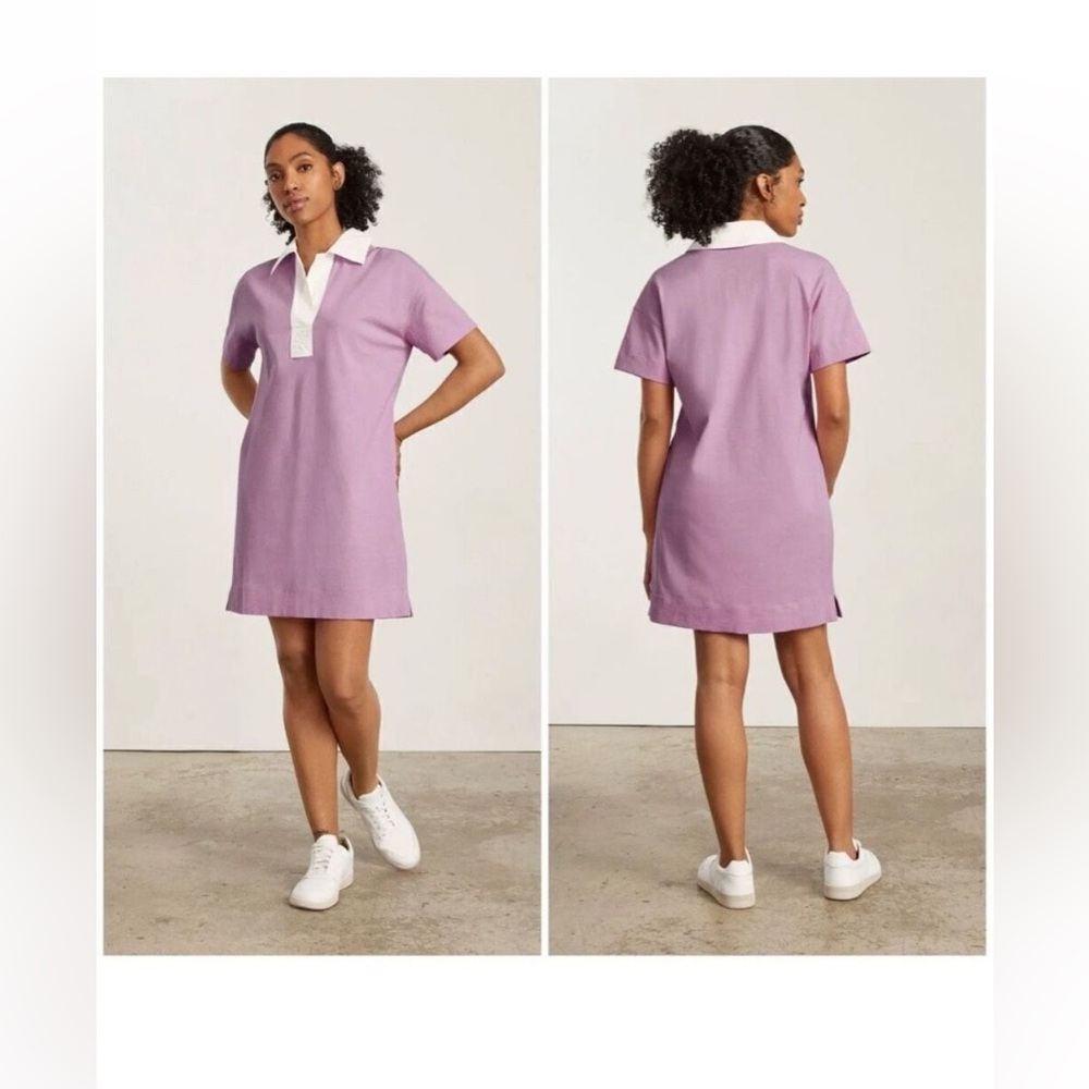 NWT EVERLANE Organic Cotton Polo Dress sz Small